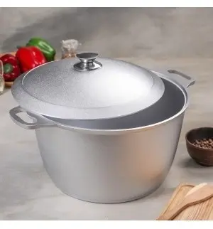 Кастрюля 10 л, Kukmara 842416 алюминий купить,NaN