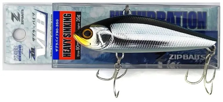 Воблер ZipBaits ZBL VIB 90, 35g, 1595.01.88 1 шт 90 мм 624, Metal Katakuchi купить,NaN
