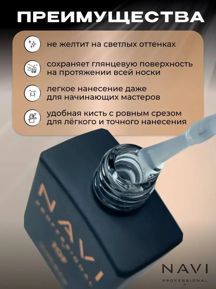 NAVI верхнее покрытие Top Gloss . глянцевое 12 мл купить,NaN
