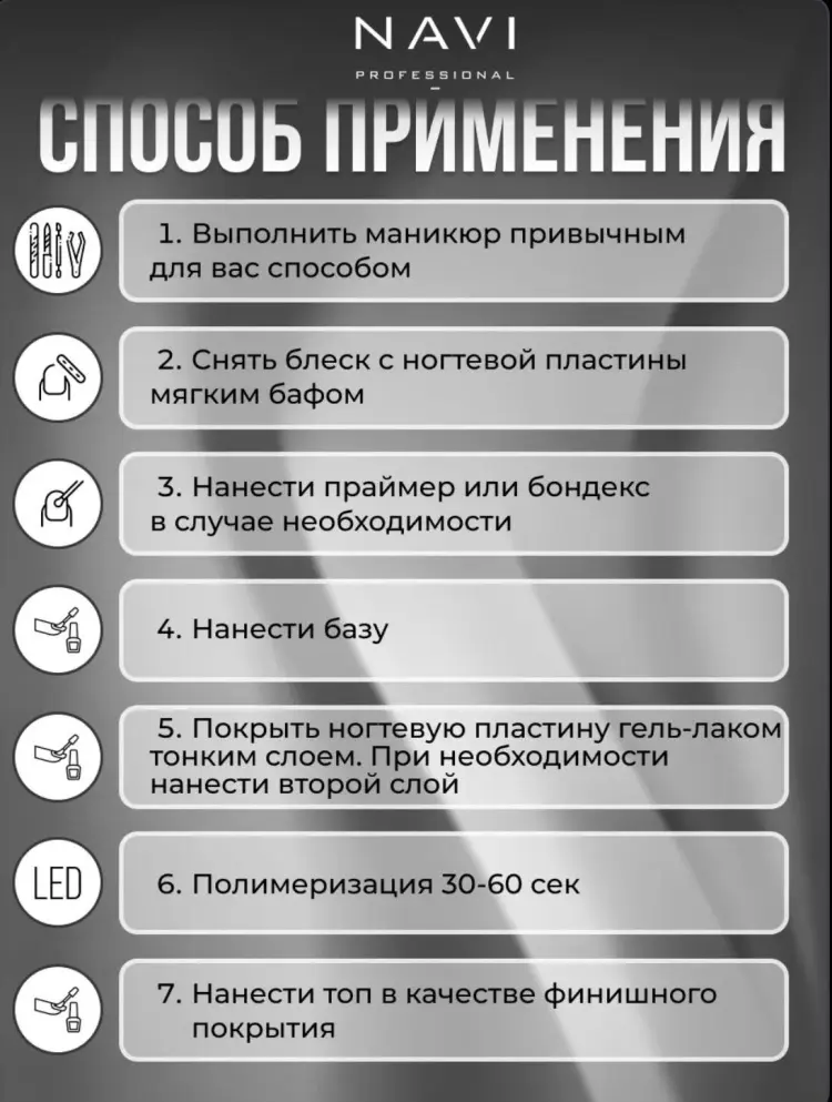 NAVI Professional гель-лак Super Black - камуфлирующее 12 мл купить,NaN