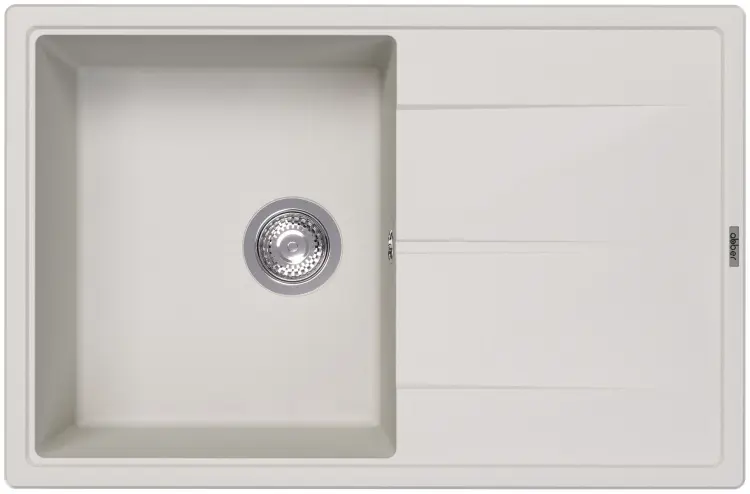 Кухонная мойка Abber Quarz AQ2904W 51х78х20 см, кварцевый композит, тон белый купить,NaN