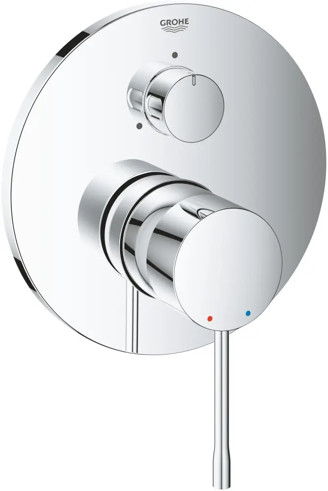 Смеситель для ванны Grohe 24092001, латунь, цвет хром купить,NaN