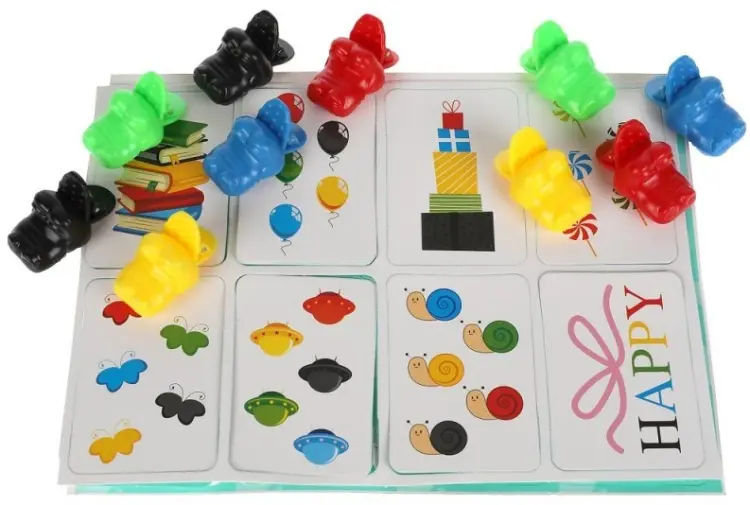 Настольная игра Умные игры Веселые крокодильчики купить,NaN