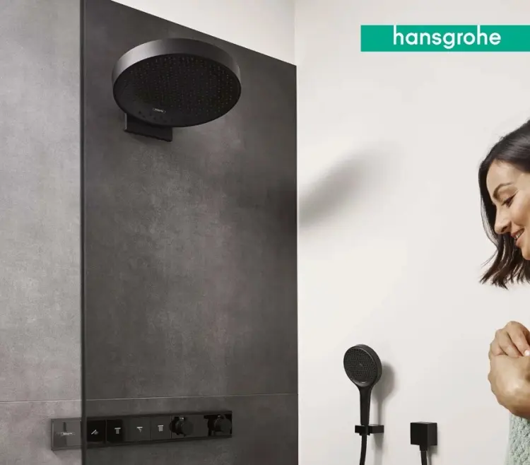 Hansgrohe верхний душ White House Hansgrohe Rainfinity 26230670, алюминий