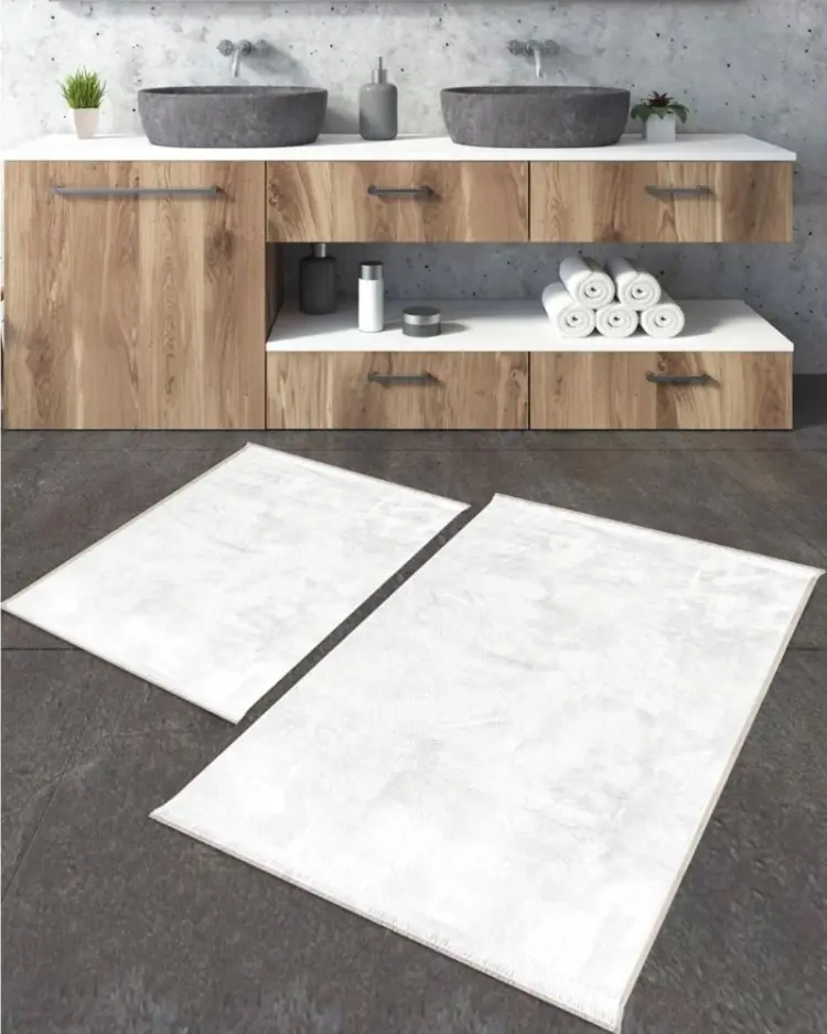 LifeGoods.kz комплект ковриков LG49659 100x60 см, микрофибра, полиэстер купить,NaN