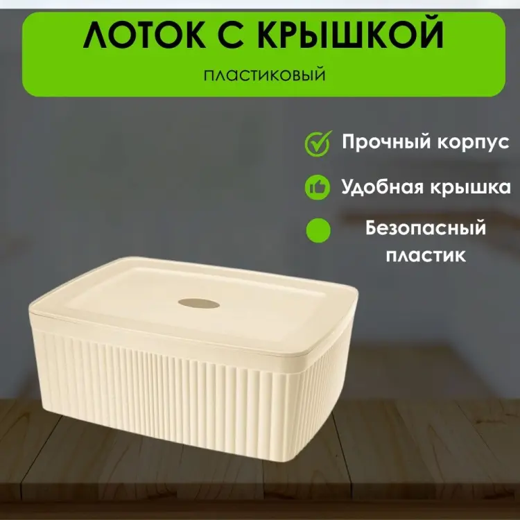 LifeGoods.kz органайзер универсальный 23x15x9 см, пластик купить,NaN