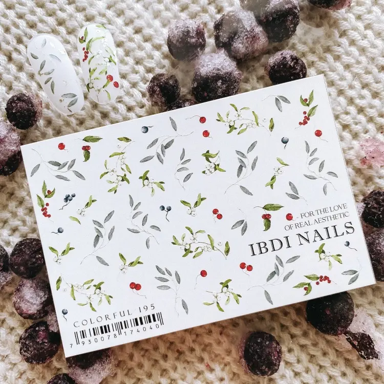 IBDI Nails слайдеры Colorful 195 1 шт купить,NaN