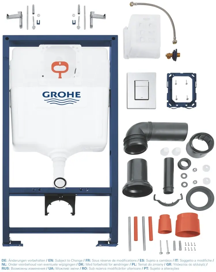 Унитаз с инсталляцией White House Rapid SL 38772 + Bau Ceramics 103860SH00, санкерамика