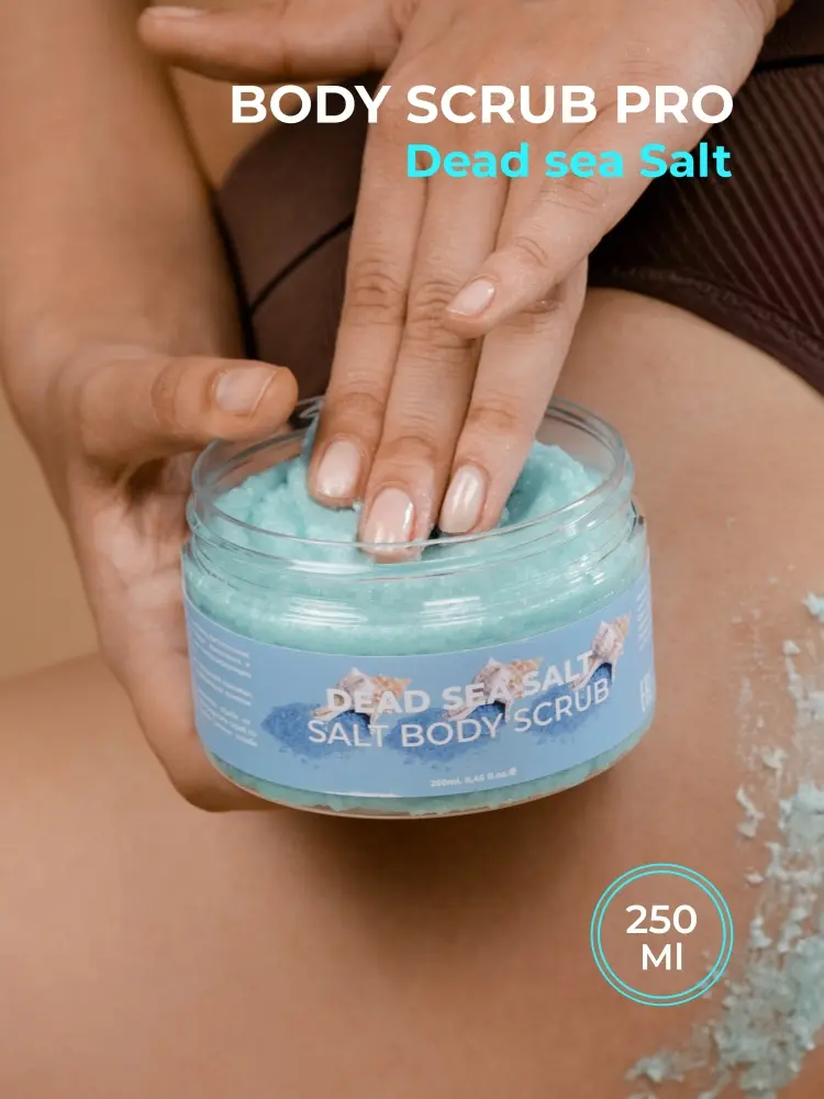 Livsi скраб Dead Sea Salt для рук, для ног, для тела 250 мл купить,NaN