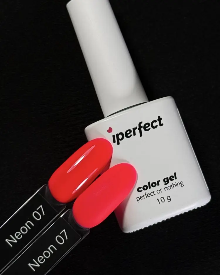 Iperfect гель-лак Neon color 07 глянцевое 10 мл купить,NaN