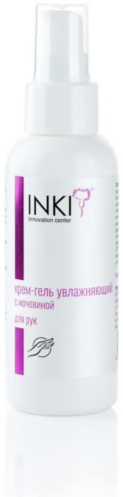 INKI Увлажняющий с мочевиной крем-гель для рук 100 мл купить,NaN