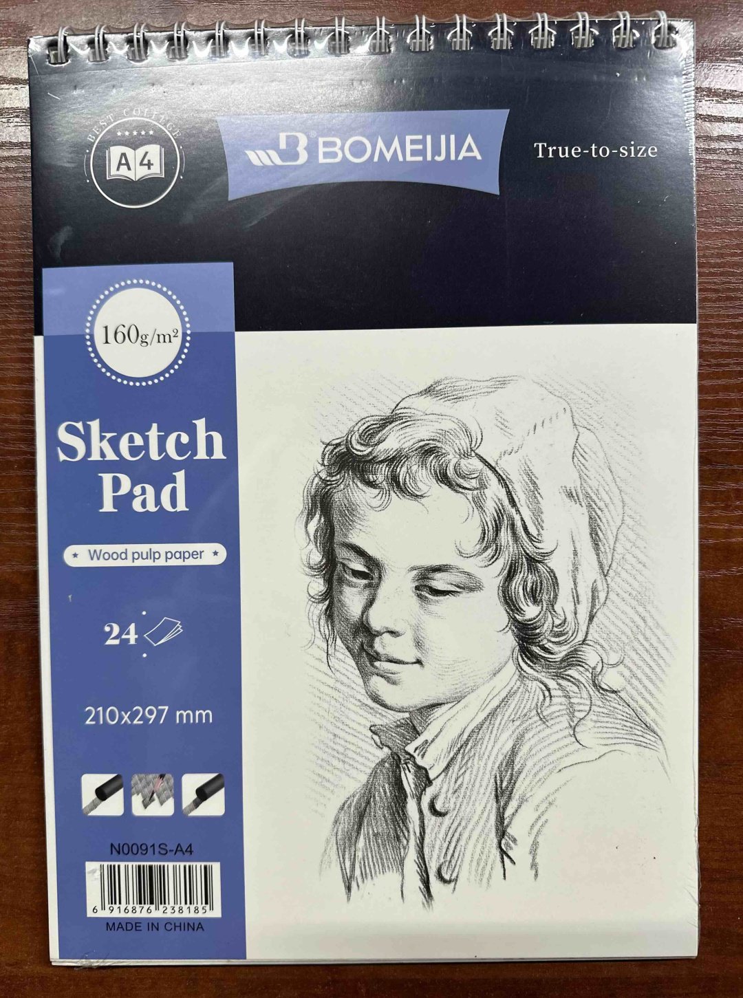 Скетчбук Sketchpad, A4, 24 л, белый купить,NaN