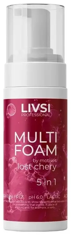 Livsi Lost Cherry 5 в 1 крем-пенка для тела 180 мл купить,2500