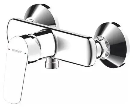 Смеситель для душа BRAVAT F9429564CP-01-ENG, однозахватный
