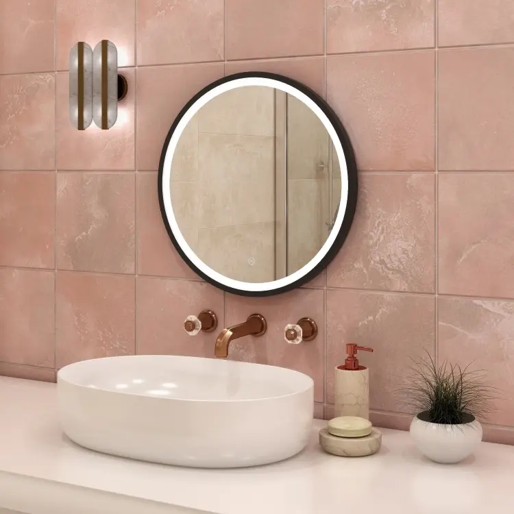 Зеркало настенное Континент 60x60 см купить,77980