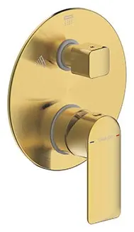 Смеситель для душа BRAVAT PB8369402RBG-2-ENG, латунь, цвет золотистый купить,NaN