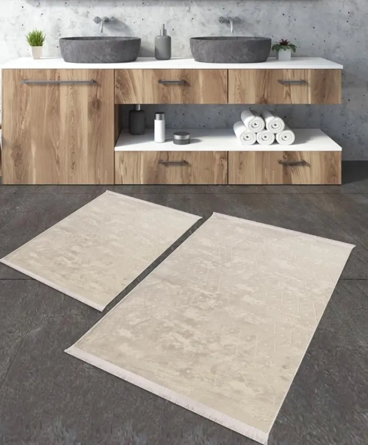 LifeGoods.kz комплект ковриков LG49659 100x60 см, полиэстер, микрофибра купить,NaN