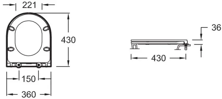 Jacob Delafon E23280-00 RODIN+ купить,NaN
