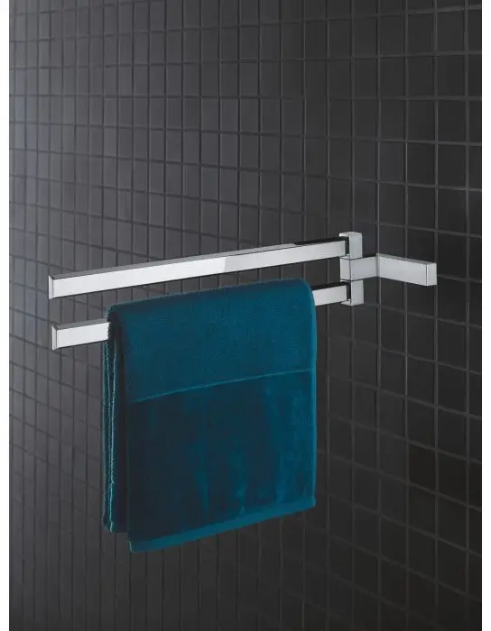 Grohe держатель Selection Cube, двойной, хром (40768000) 1 шт, металл
