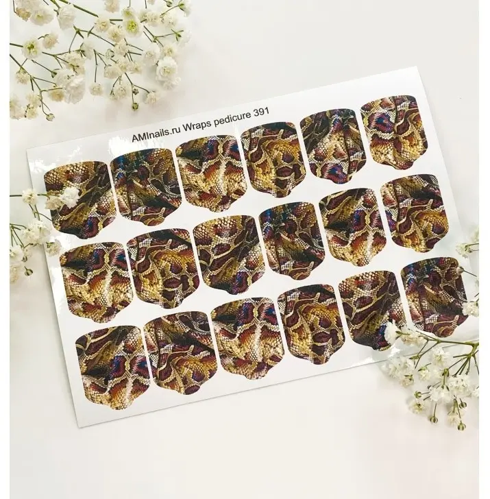 AMINAILS наклейки T391 1 шт купить,NaN