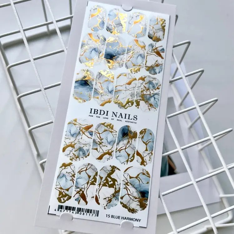 IBDI Nails пленки 15 BLUE HARMONY 1 шт купить,NaN