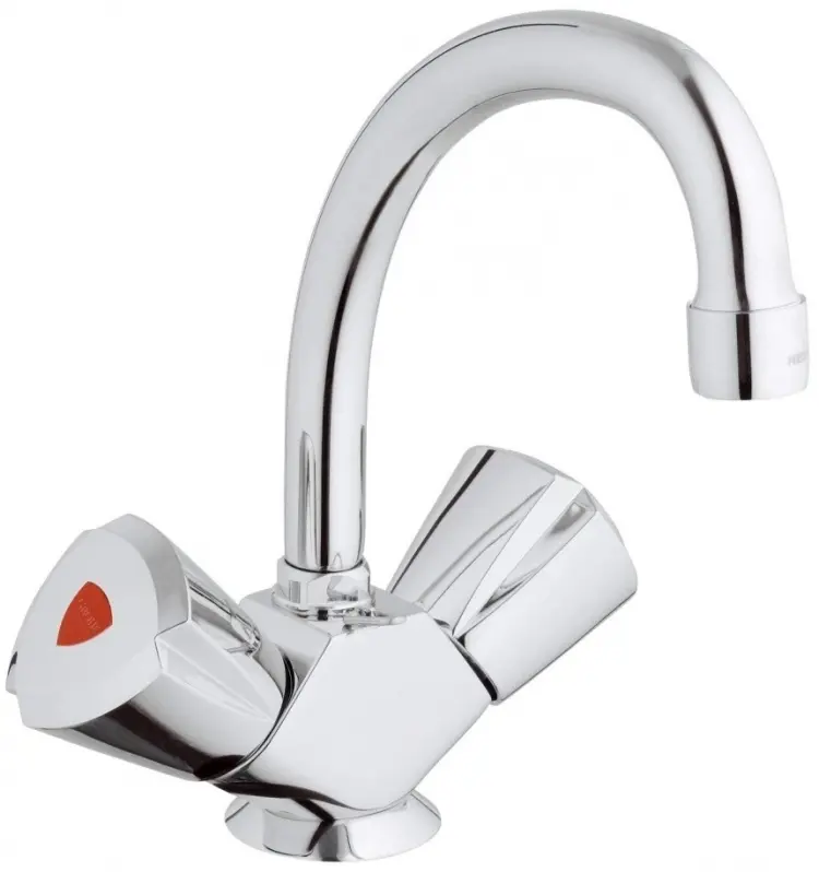 Смеситель для раковины (умывальника) Grohe Costa 21102000, двухзахватный
