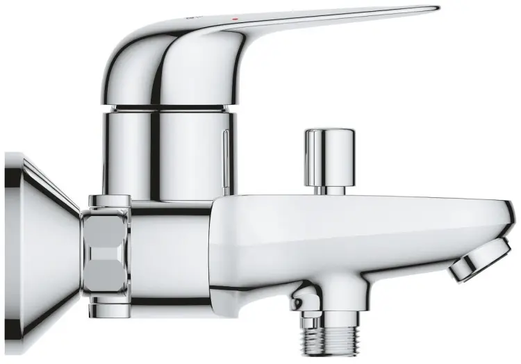 Смеситель для ванны Grohe Euroeco, латунь, цвет серебристый купить,NaN