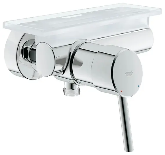 Grohe полка Concetto 18391001 (для 32210001) 1 шт, пластик купить,NaN