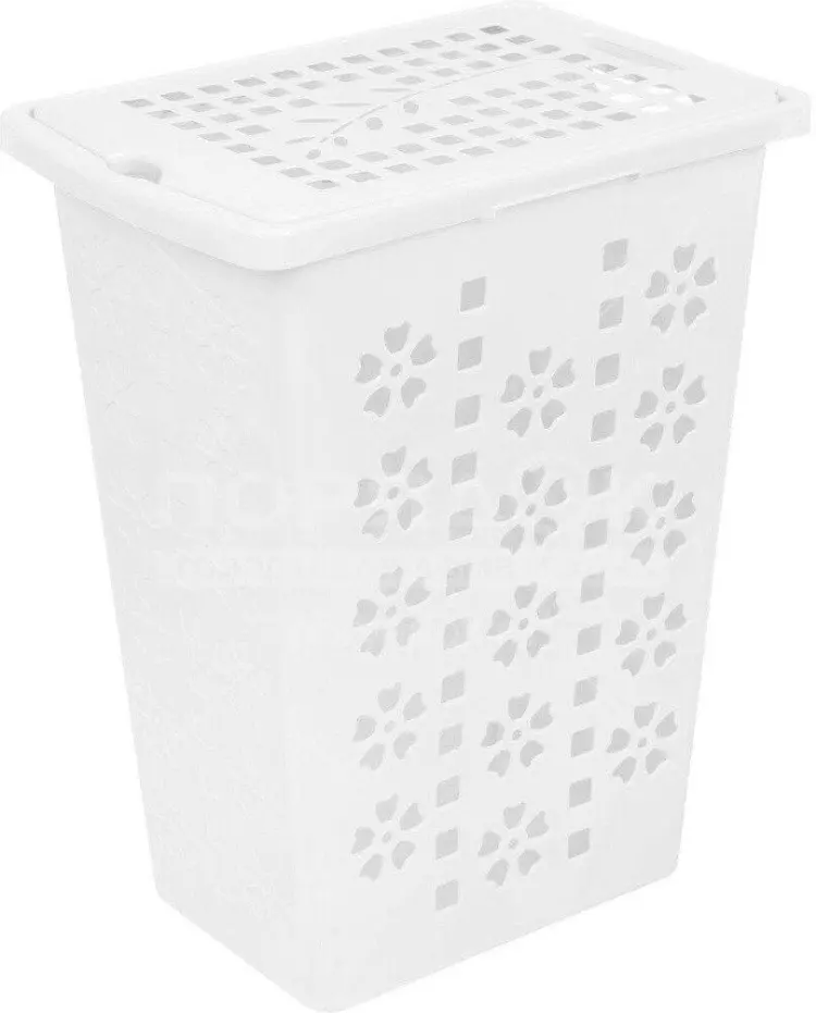 Альтернатива корзина для белья 37.2x26.3x48 см, пластик купить,NaN