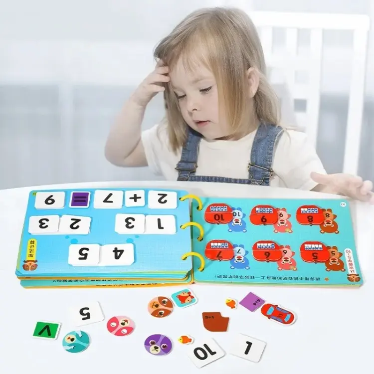 Обучающий набор математика для малышей The Quiet Book of Math Basic купить,NaN