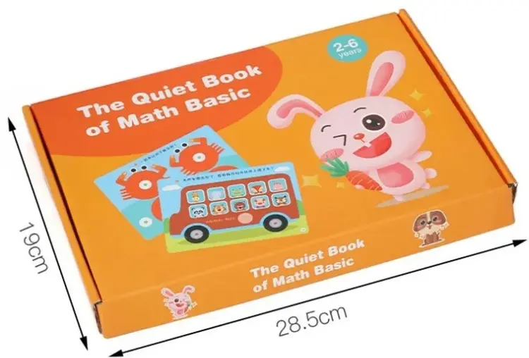 Обучающий набор математика для малышей The Quiet Book of Math Basic купить,NaN