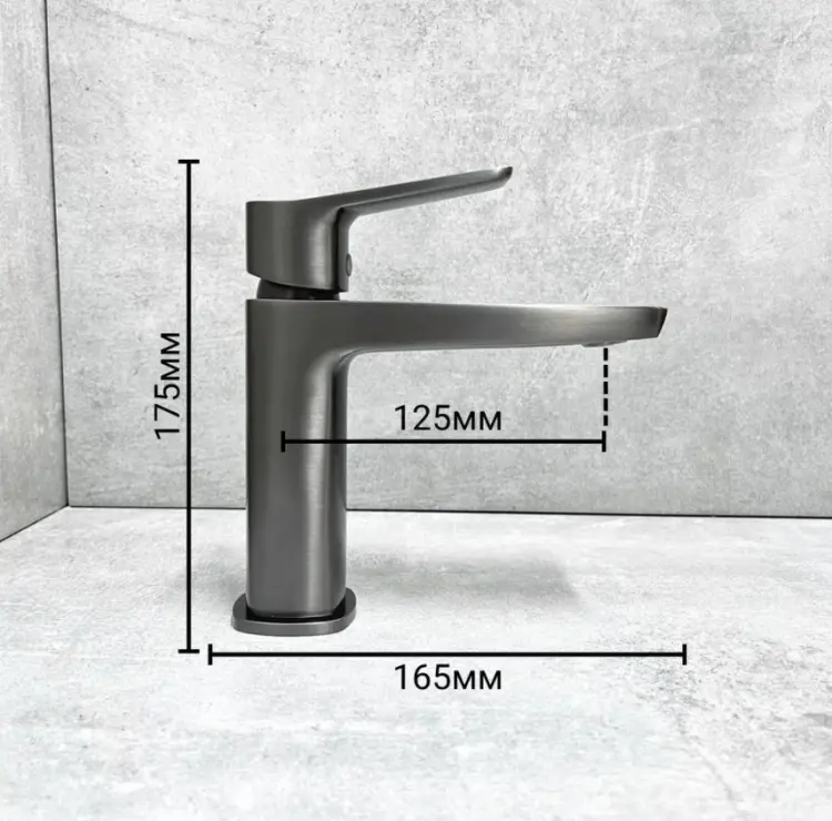 Смеситель Belz White House BELZ B10715-3, латунь, цвет стальной купить,NaN