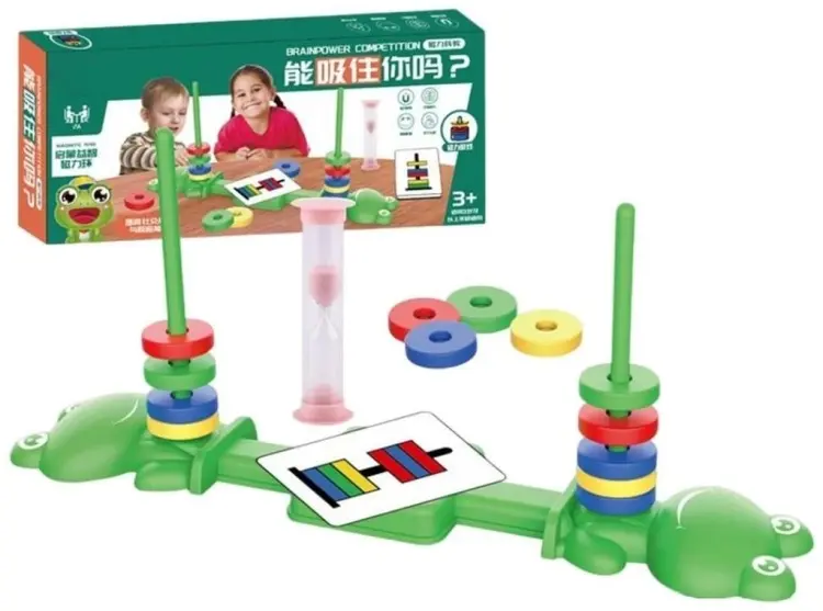 Магнитная игра Магнитная игра Собери по образцу Лягушка купить,NaN