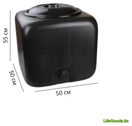 Бак для душа LifeGoods.kz LG50294 черный купить,NaN