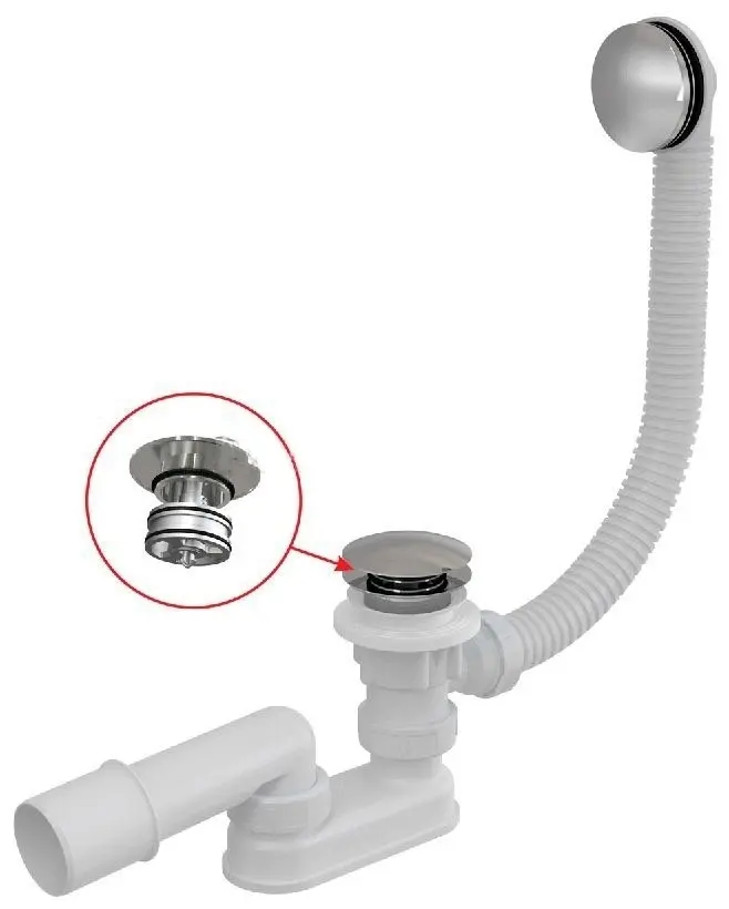 Сифон Alcaplast A504CKM - ForteMarket Сифон Alcaplast A504CKM купить,NaN