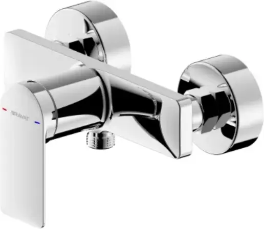 Смеситель для душа BRAVAT Eddie F9369402CP-01-ENG, латунь, цвет серебристый купить,NaN