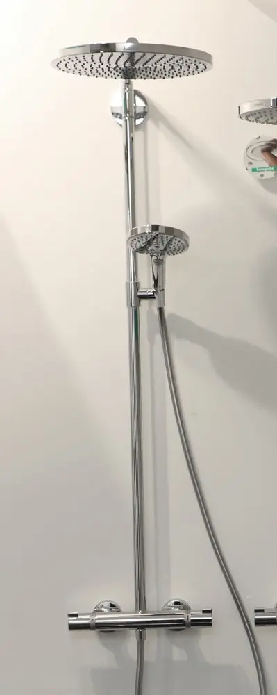 Hansgrohe душевая стойка Raindance Select S Showerpipe 300 27133000 с термостатом купить,NaN