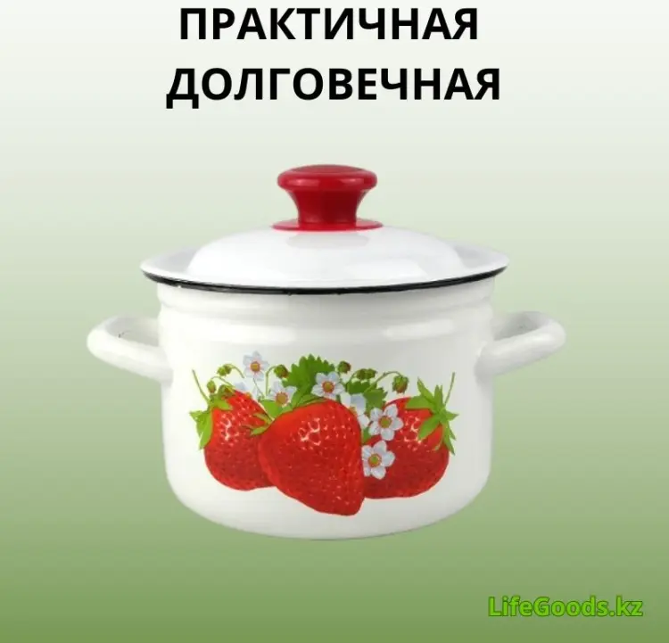 Кастрюля 4 л, LifeGoods.kz LG56164 нержавеющая сталь купить,NaN