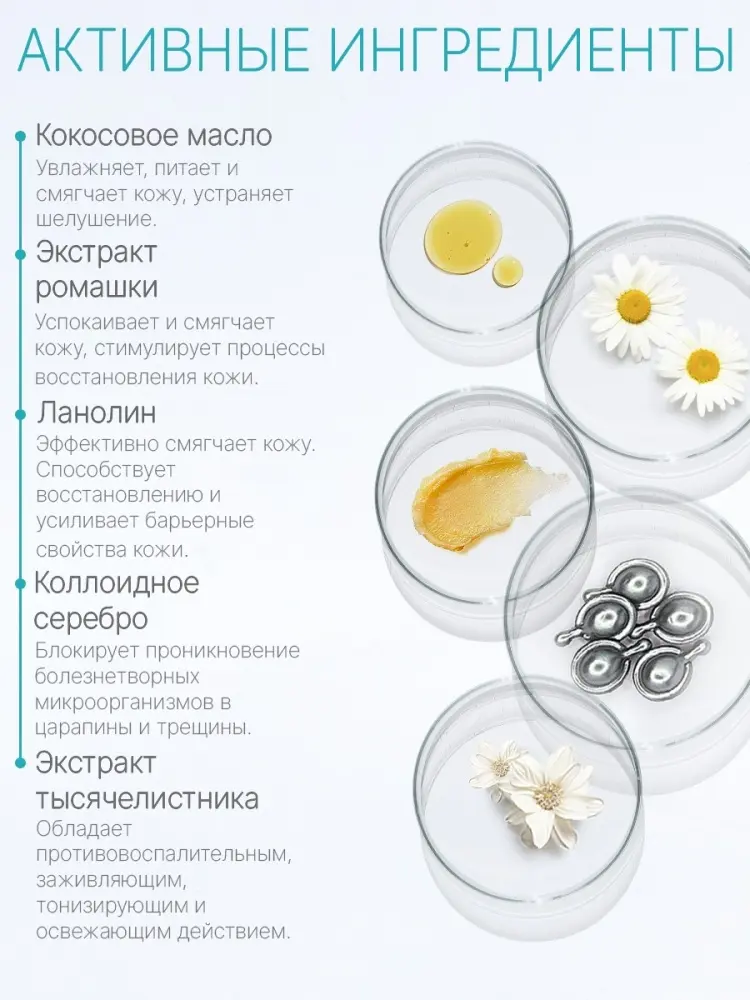 Domix Green Professional Питательный с ромашкой, тысячелистником и серебром крем для рук 500 мл купить,NaN