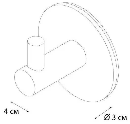 FIXSEN крючок 85473831 1 шт, сталь купить,NaN