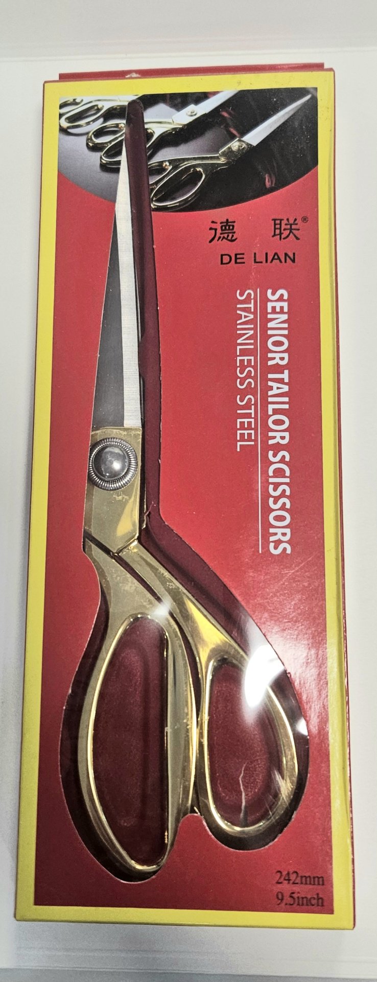 Ножницы канцелярские 30292249_508305260, 24 см, желтый купить,NaN