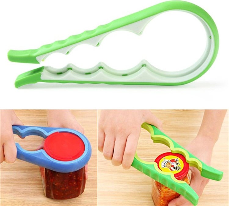 Открывалка универсальная Kitchen House алюминий, зеленый купить,NaN