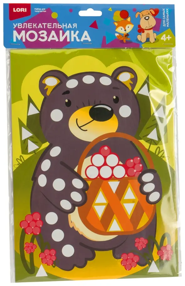 Мозаика LORI Мишка с лукошком купить,NaN