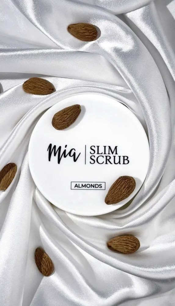 Mia эмульсия Slim scrub Almonds 150 мл купить,NaN