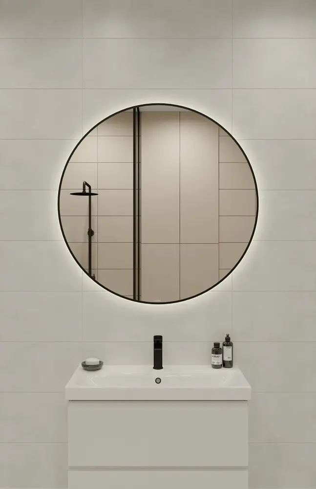 Зеркало настенное Cersanit 100x100 см купить,NaN