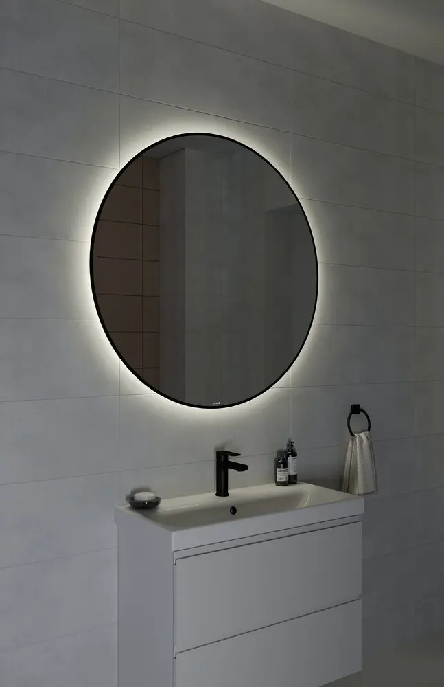 Зеркало настенное Cersanit 100x100 см купить,NaN