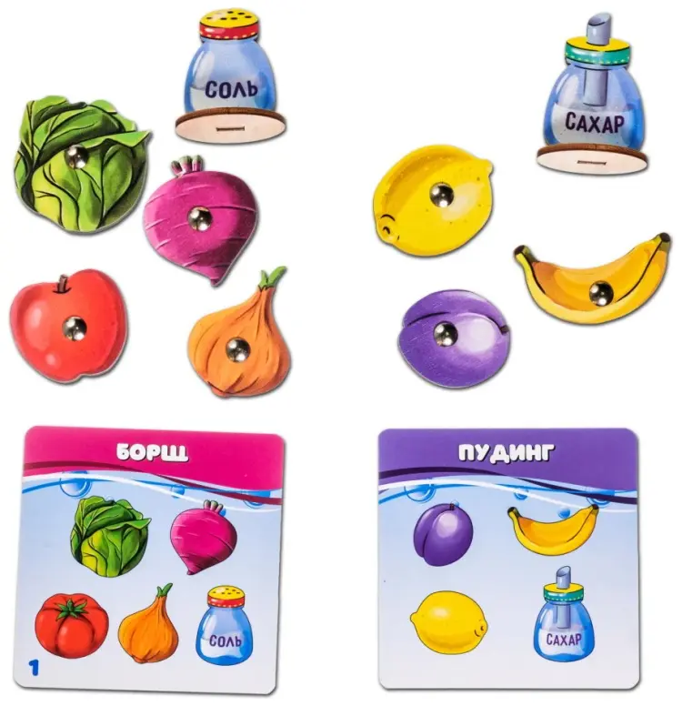 Обучающий набор Smile Decor Обучающая игра "Кастрюлька, вари" купить,NaN