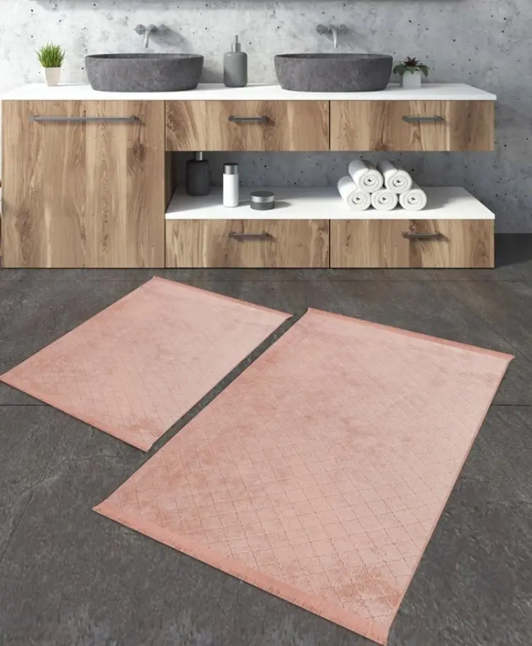 LifeGoods.kz комплект ковриков LG49659 100x60 см, полиэстер, микрофибра купить,NaN
