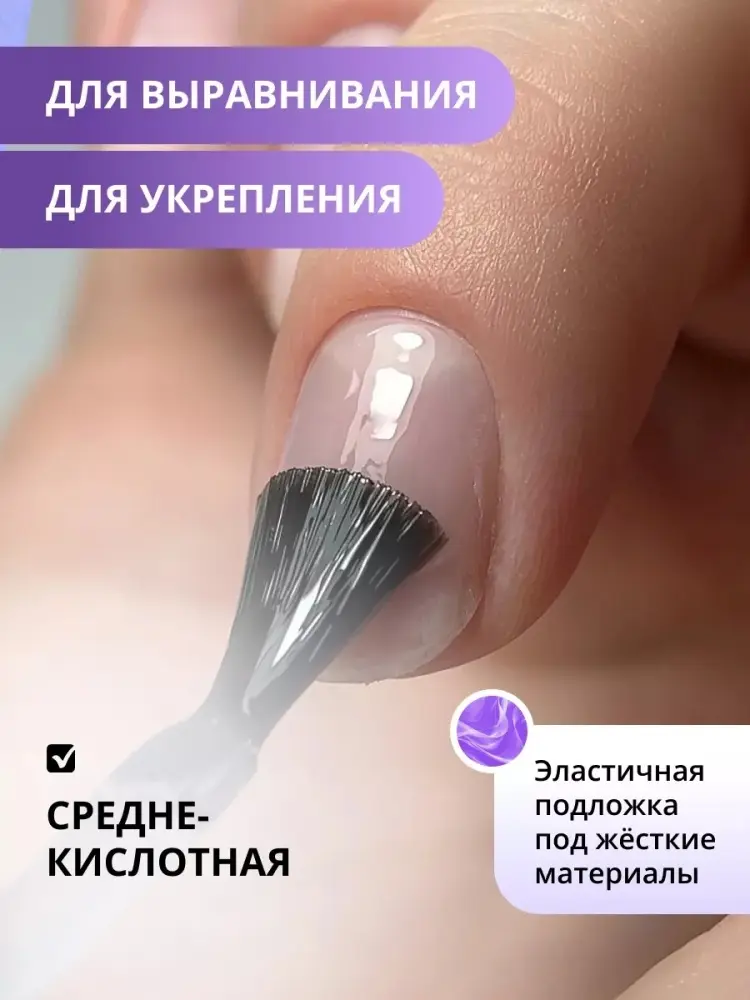 Базовое покрытие ENIGMANIC Rubber Base прозрачная глянцевая 15 мл купить,NaN