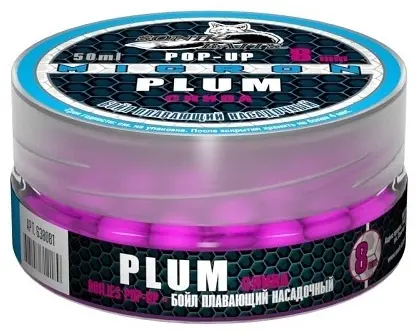 Прикормка Sonik Baits 638081 слива 0.5 кг купить,NaN
